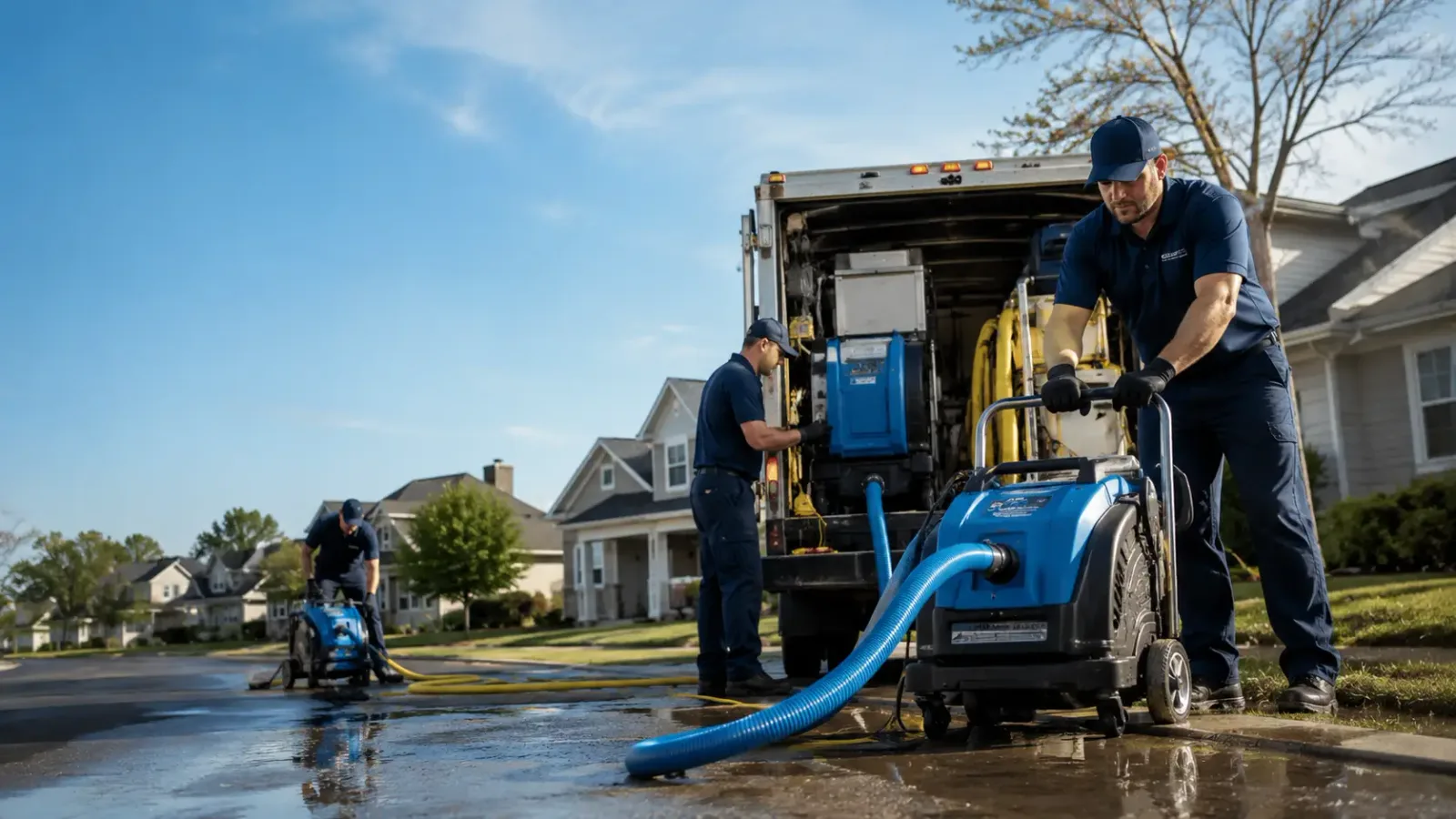 Flood Damage Cleanup in Burgettstown, PA